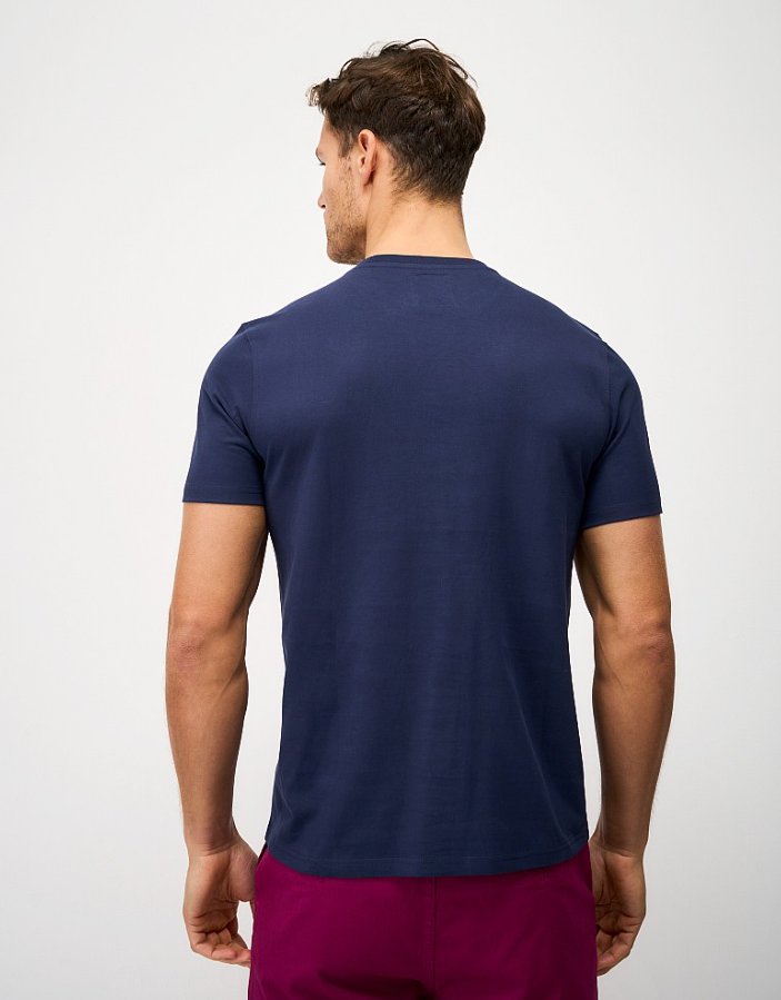 Crew Clothing Men's Bound Ribbed T-Shirt