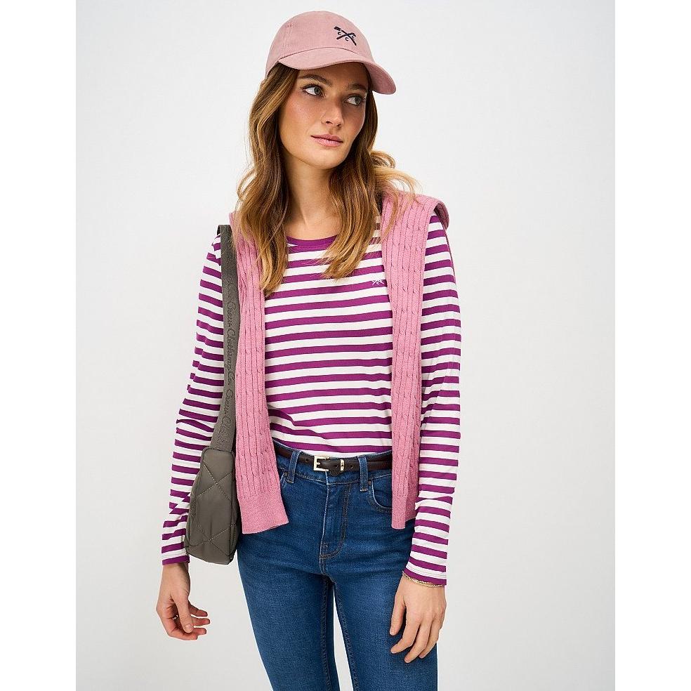 Crew Clothing Women's Super Soft Stripe Top