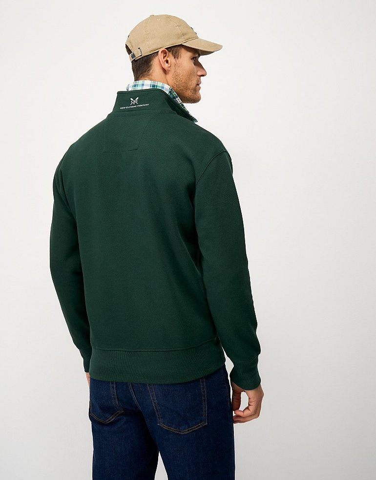 Crew Clothing Men's Pique Half Zip
