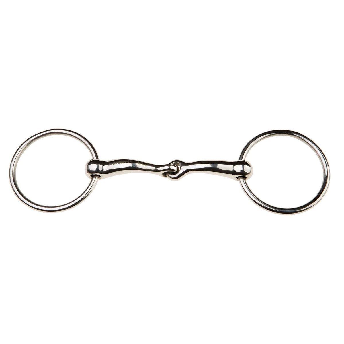 JP Korsteel Loose Ring Snaffle Curved Mouth