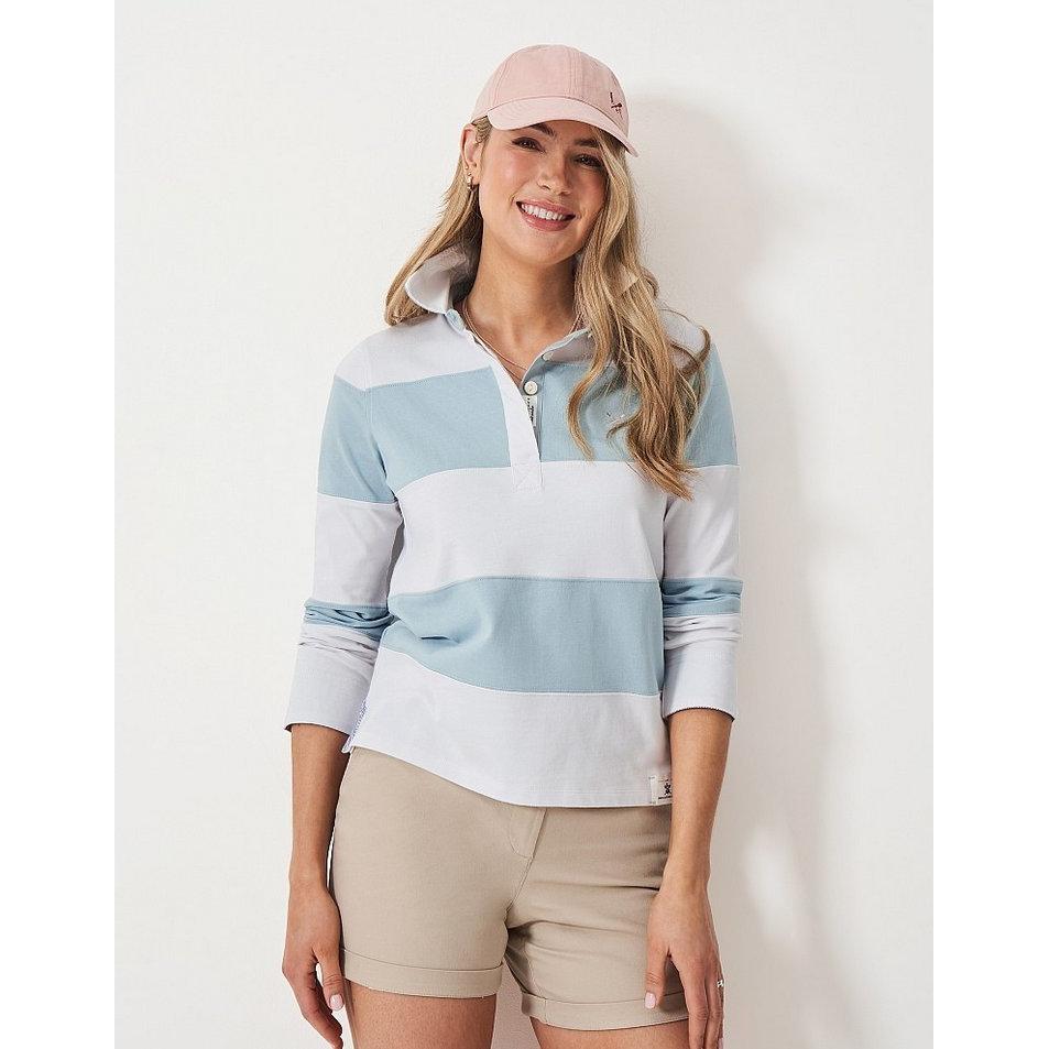 Crew Clothing Women's Stripe Rugby Shirt