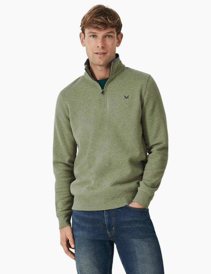 Crew Clothing Men's Classic Half Zip Sweat Shirt