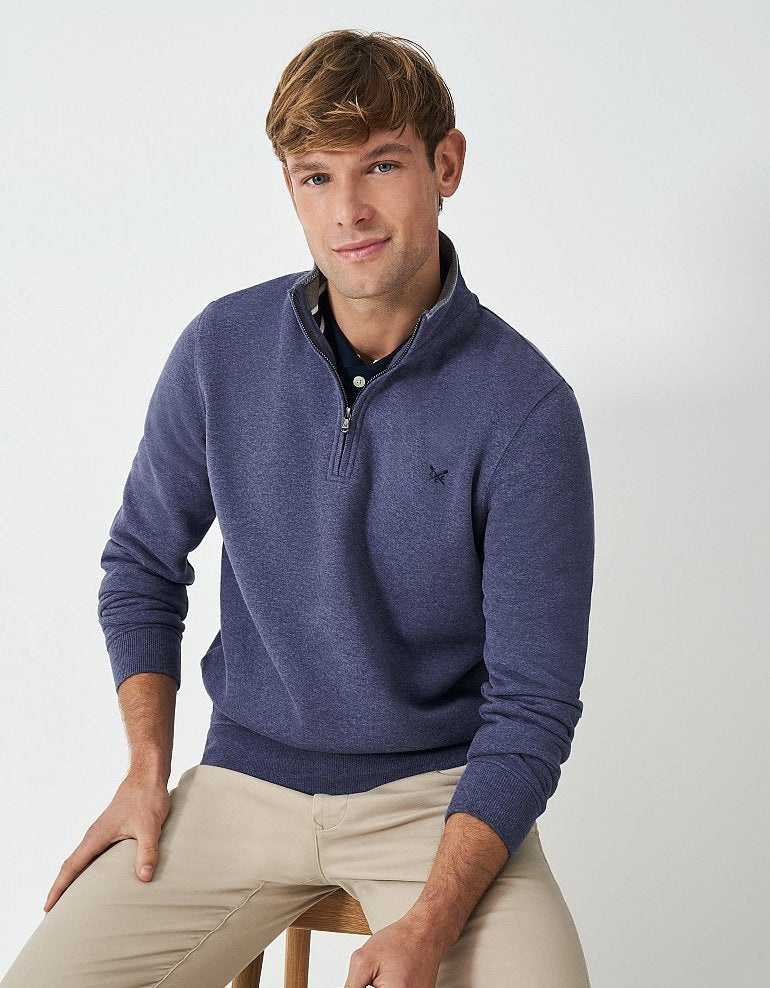 Crew Clothing Men's Classic Half Zip Sweat Shirt