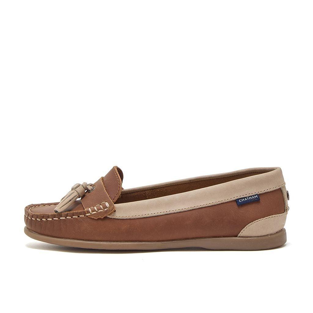 Chatham Pulau Tassel Loafers Tan/Sand