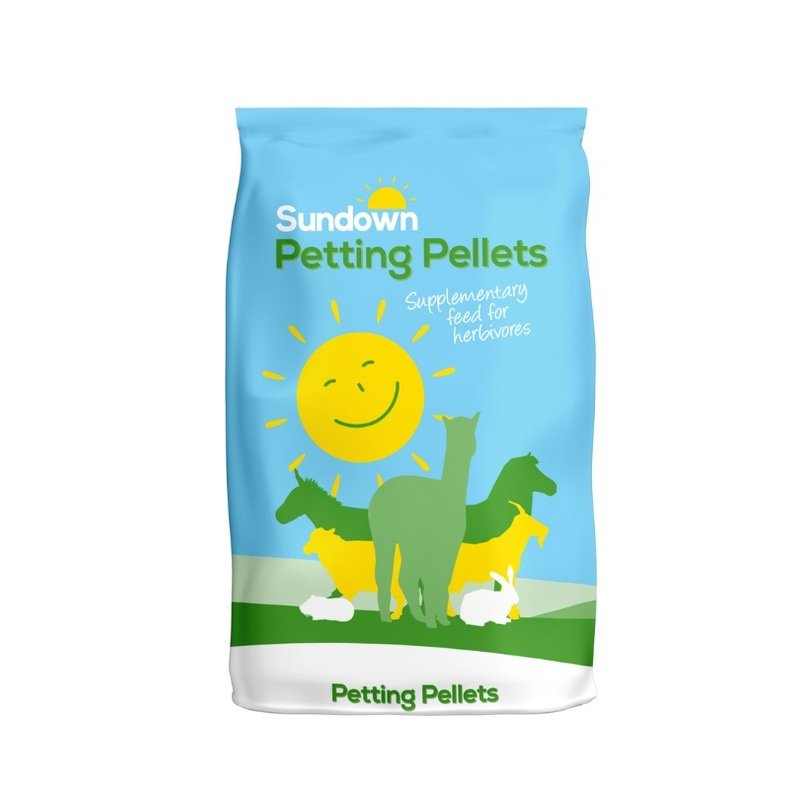 Sundown Petting Straw Pellet Feed - 20kg
