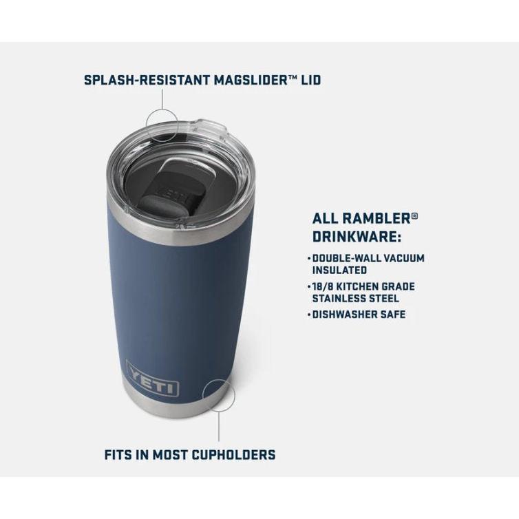 YETI RAMBLER 20 OZ TUMBLER MS
