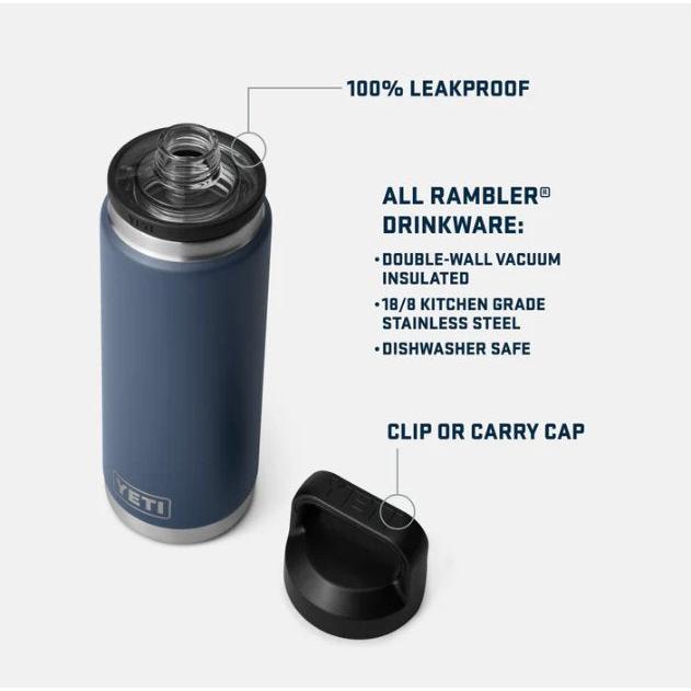 YETI RAMBLER 26 OZ BOTTLE CHUG