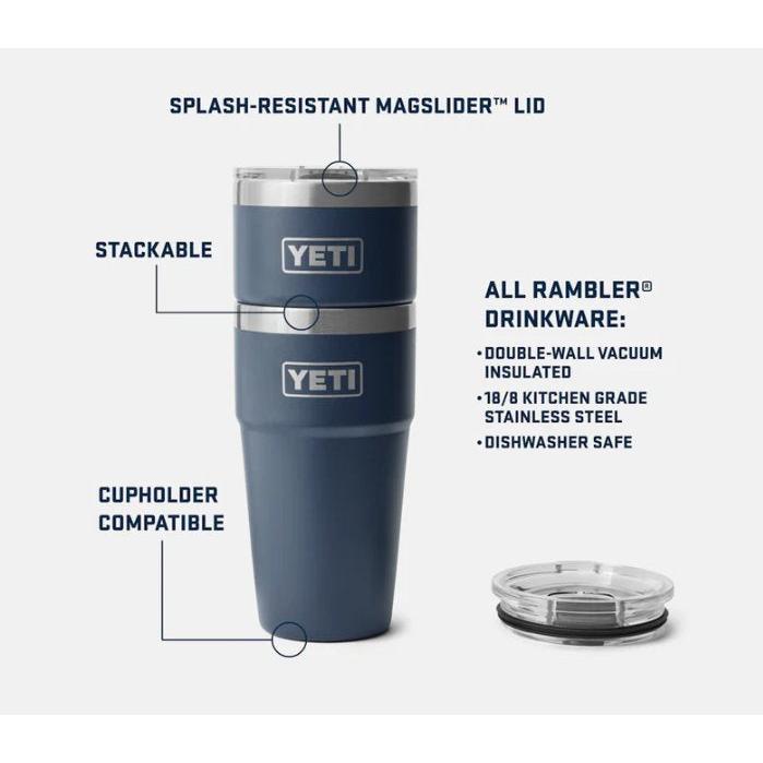 YETI RAMBLER 20 OZ STACKABLE CUP MS