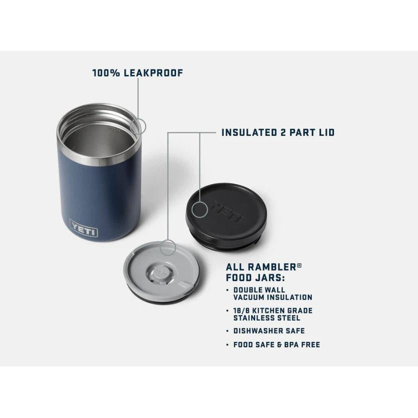 YETI RAMBLER 16 OZ FOOD JAR