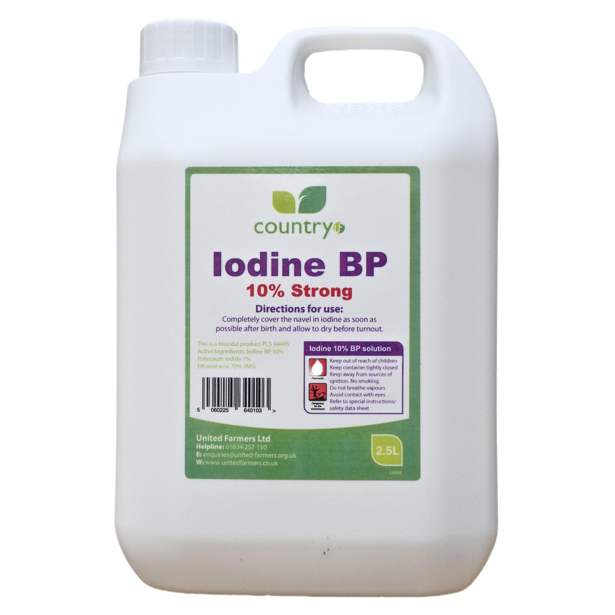 Country Iodine Solution 2.5litre
