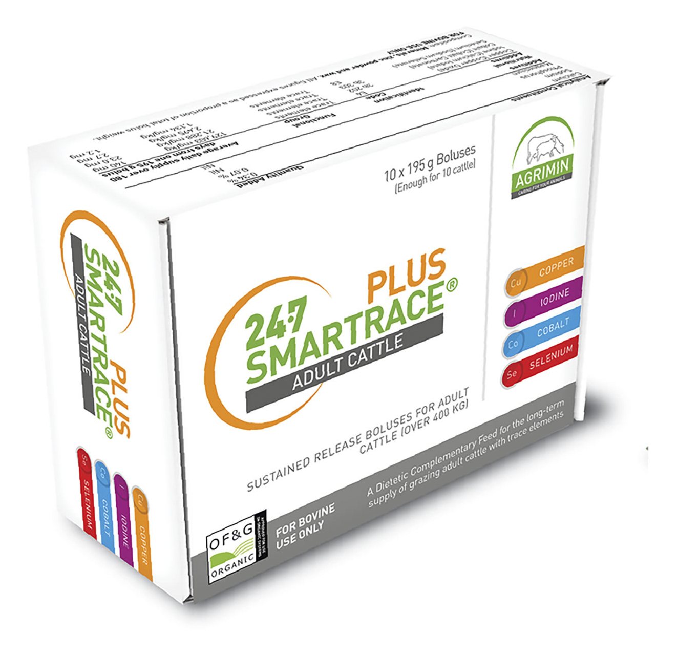 Agrimin 24-7 Smartrace Plus Cattle 10pk