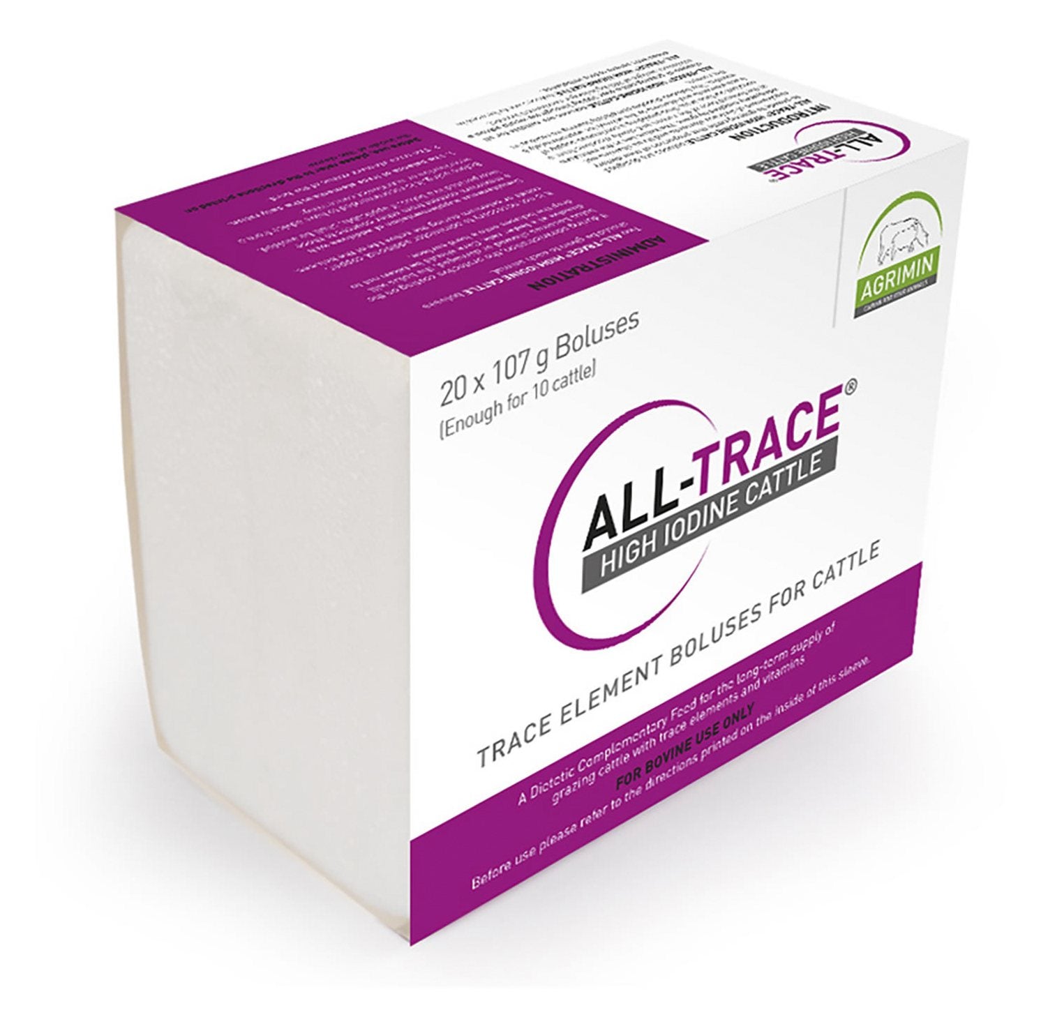 Agrimin All-trace Cattle High Iodine - 20pk