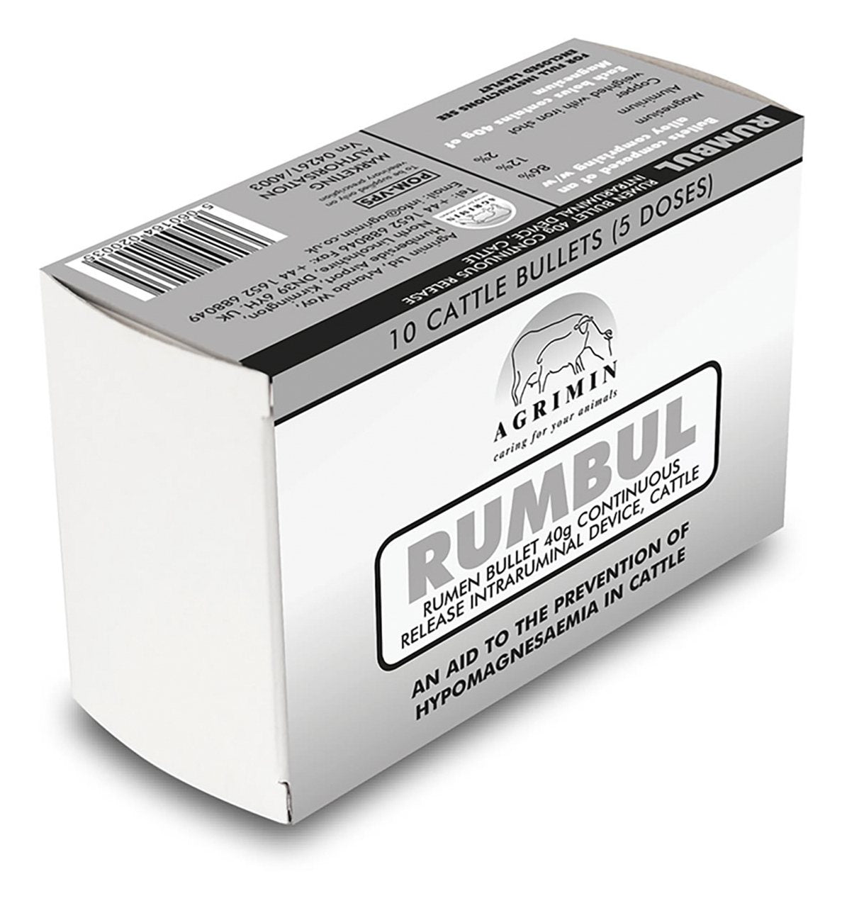 Agrimin Rumbul Cattle 10pk Magnesium Bolus