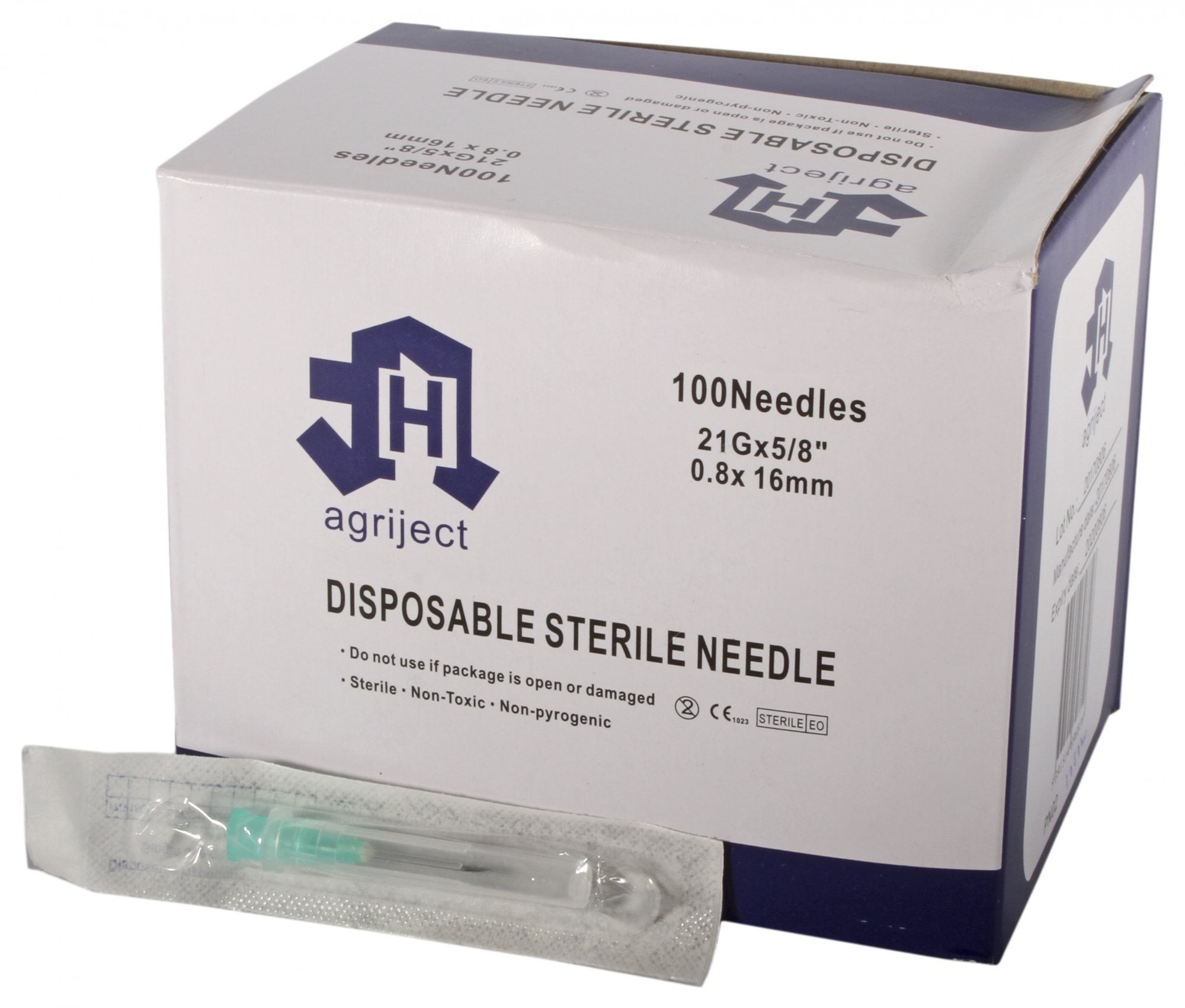 Needles 21g X 5/8' - Disposable