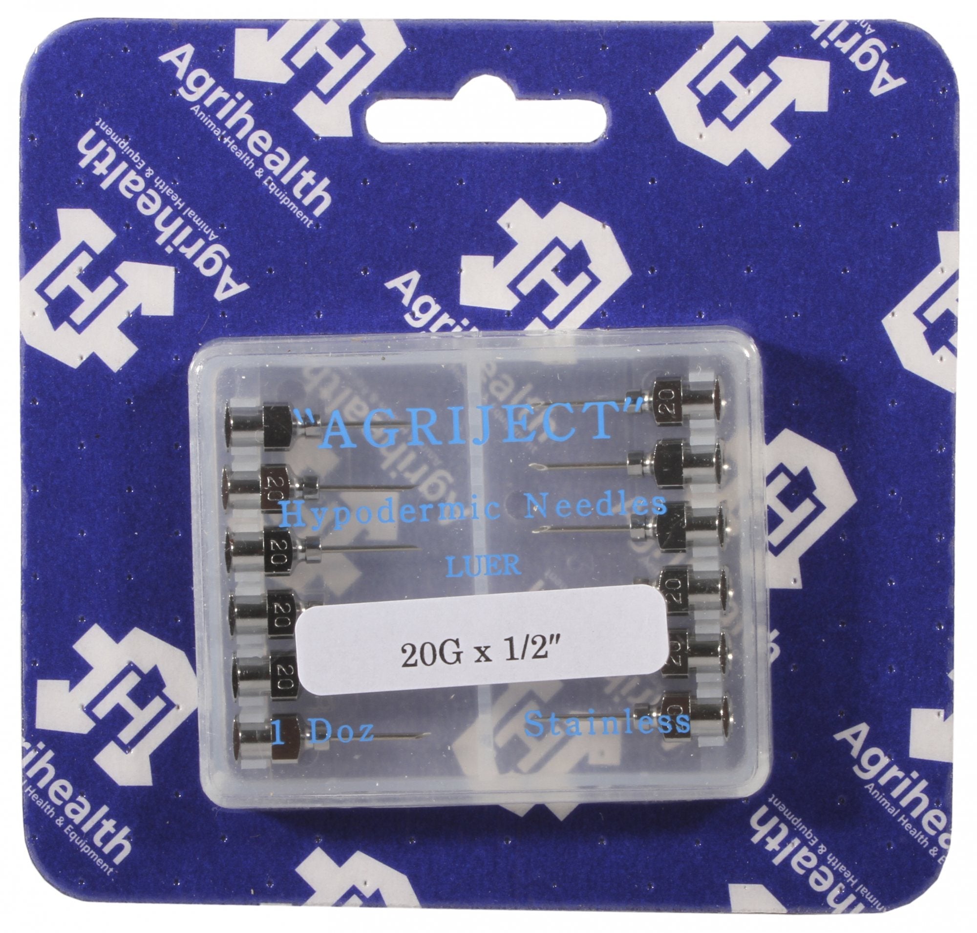 Needles 20g X 0.5' - Re-usable 12pk