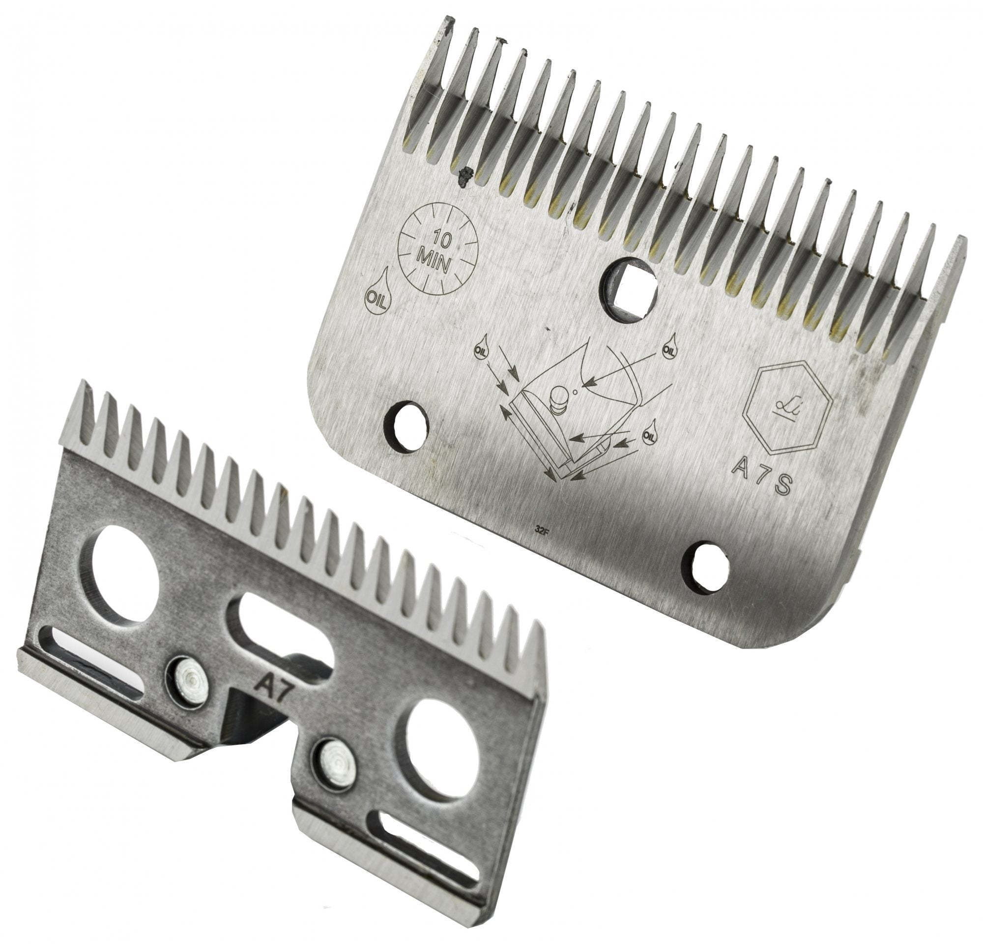 Liscop A7 Blade Set, Dirty Cattle 21 Teeth