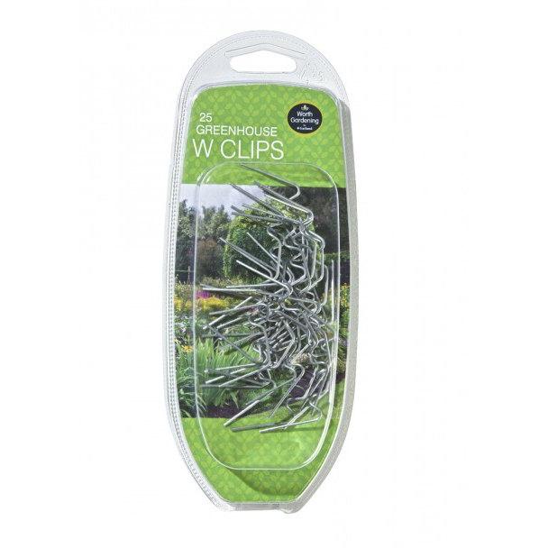 Garland Greenhouse W Clips 25pk