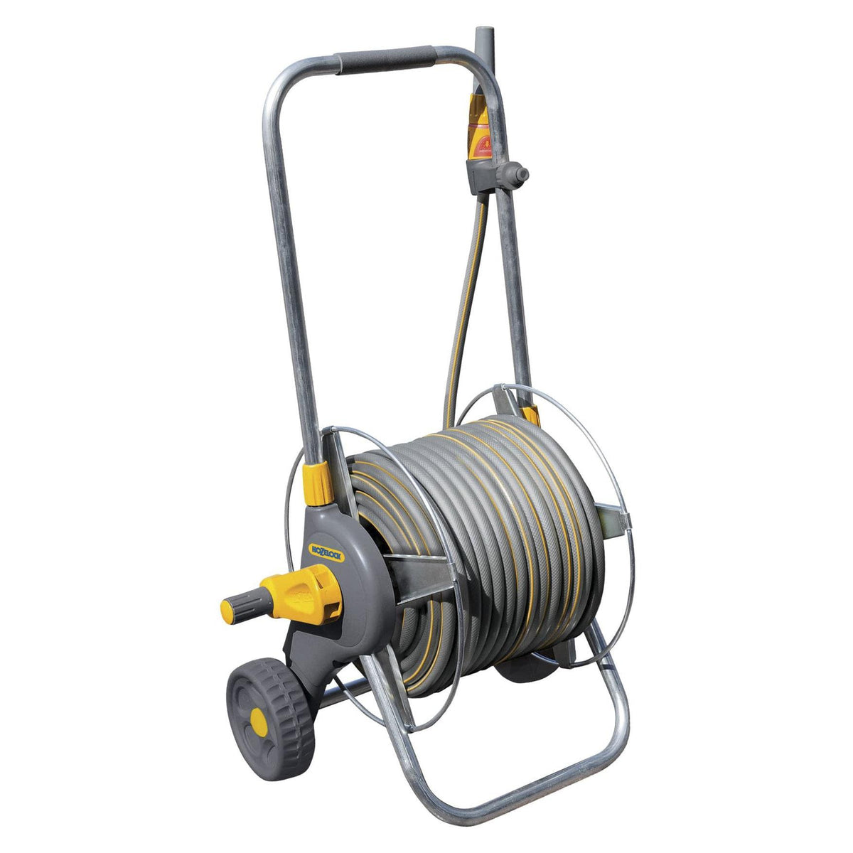 Hozelock Metal Hose Cart C/w Hose - 30m