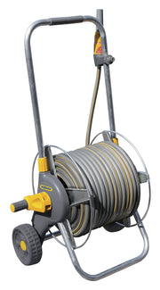Hozelock Metal Hose Cart C/w Hose - 30m