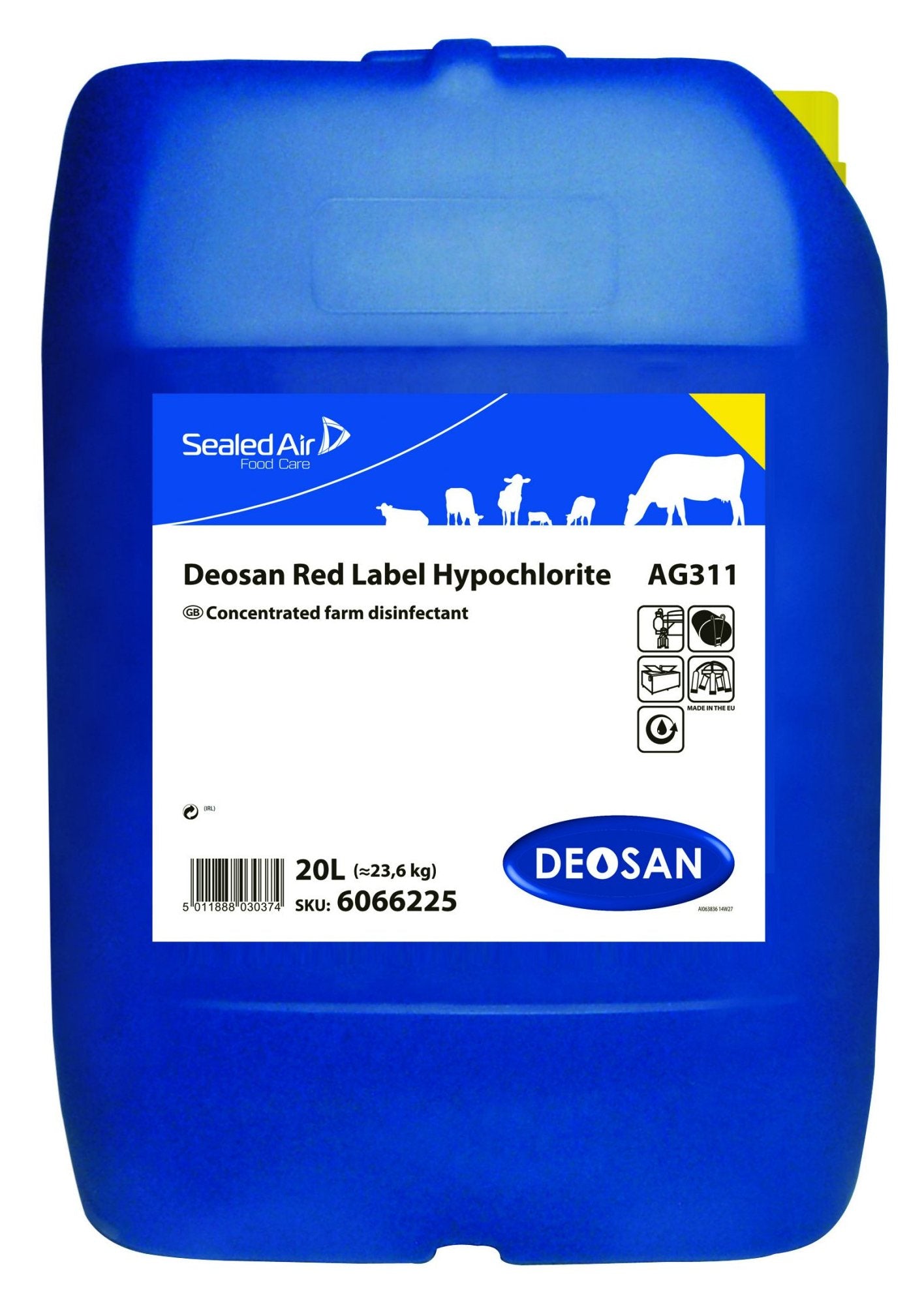 Deosan Red Label Hypochlorite - 20l