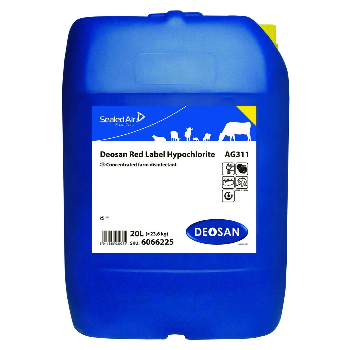 Deosan Red Label Hypochlorite - 20l