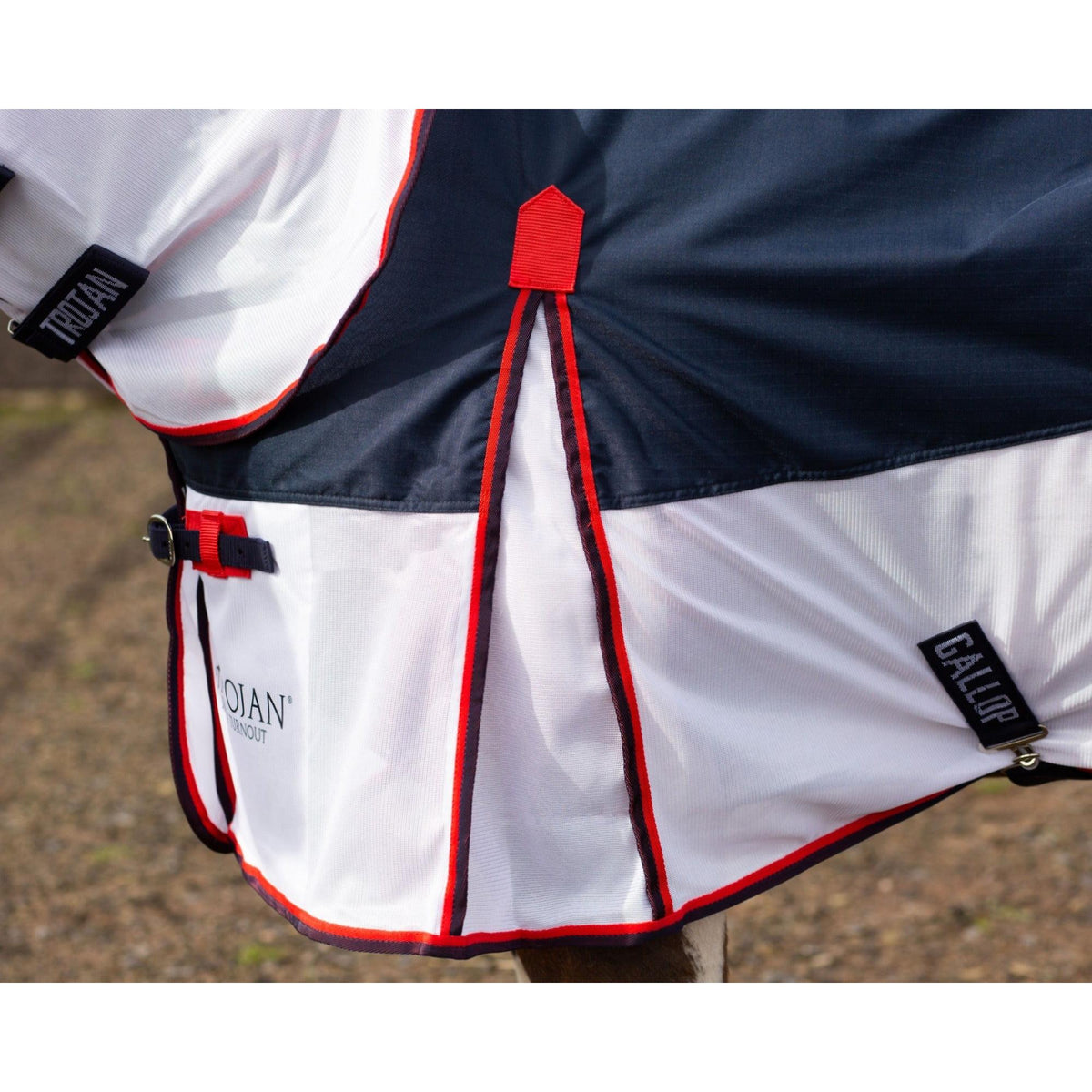 Gallop Turnout Fly Rug Navy