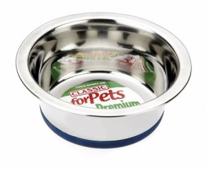 Pet Dish S/steel Non Slip