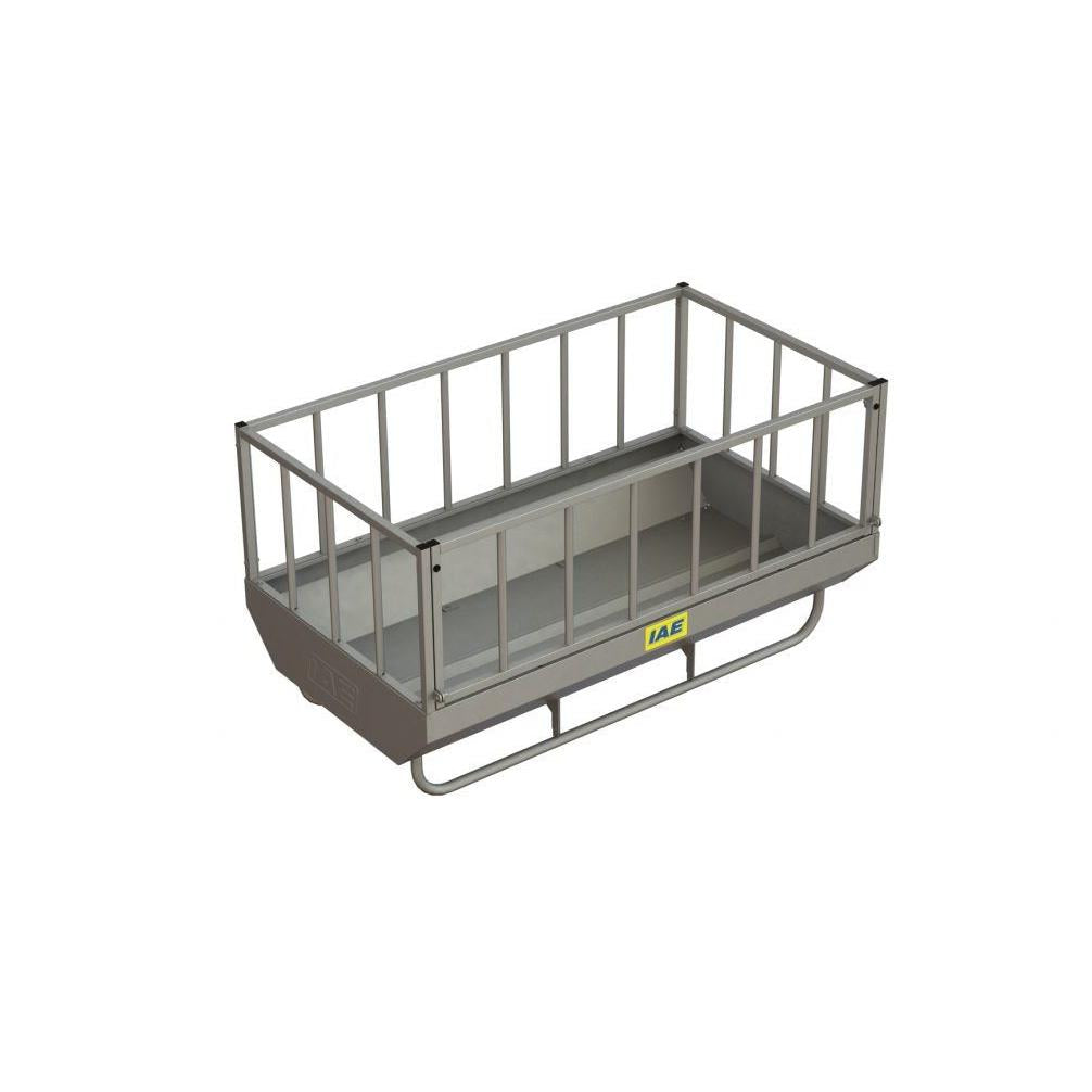 IAE Rectangular Feed Bin On Skids - 10'