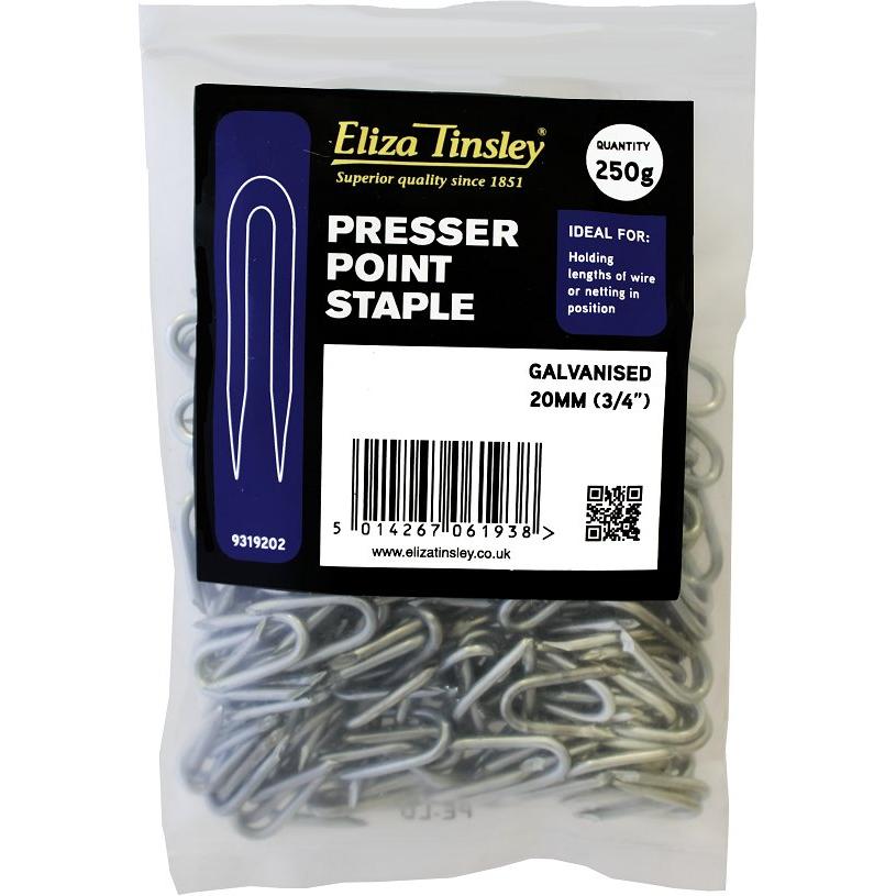 Galv Staples Prepack 30mm 9319302 - 250g