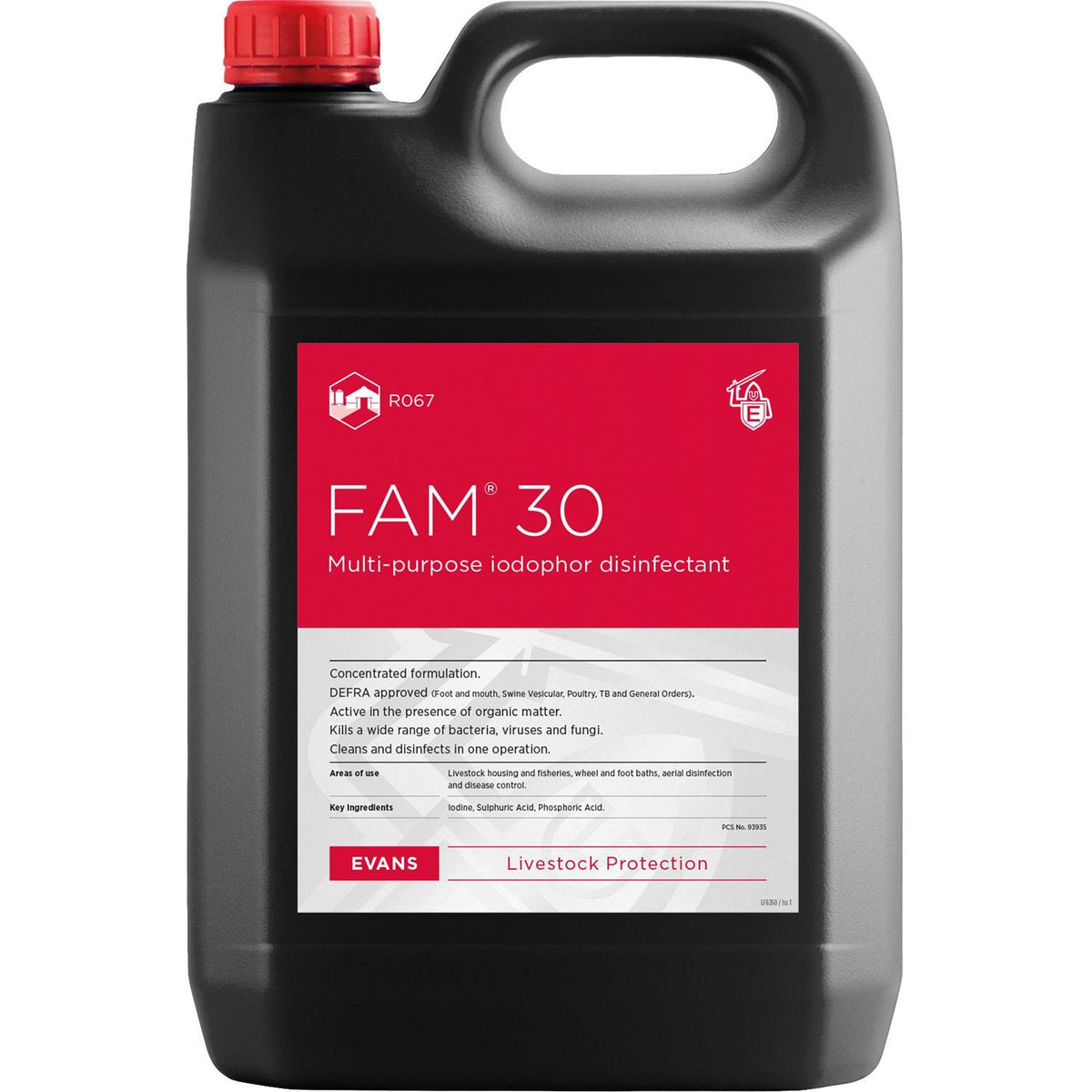 Evans Vanodine Fam 30