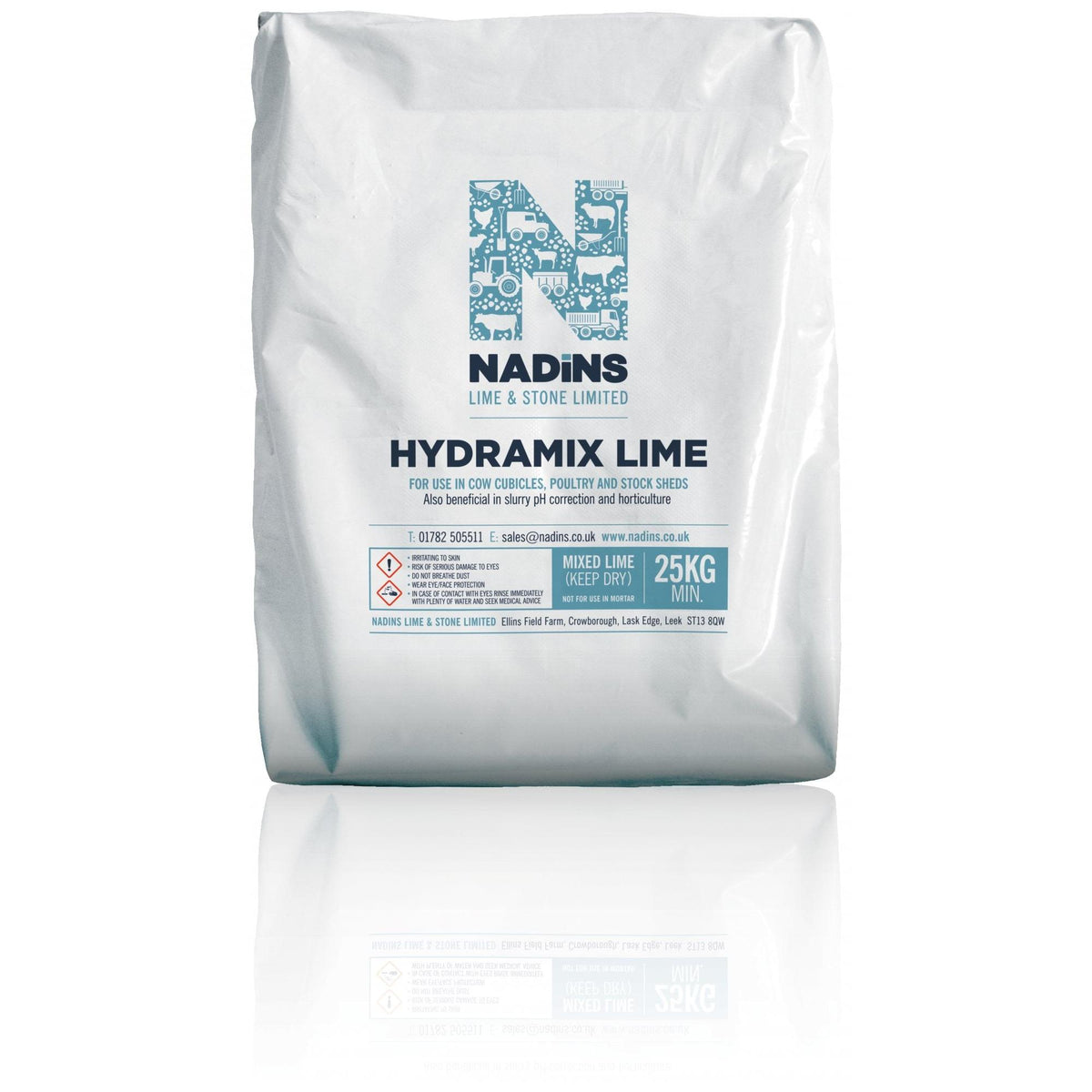 Nadins Hydramix Lime - 25kg