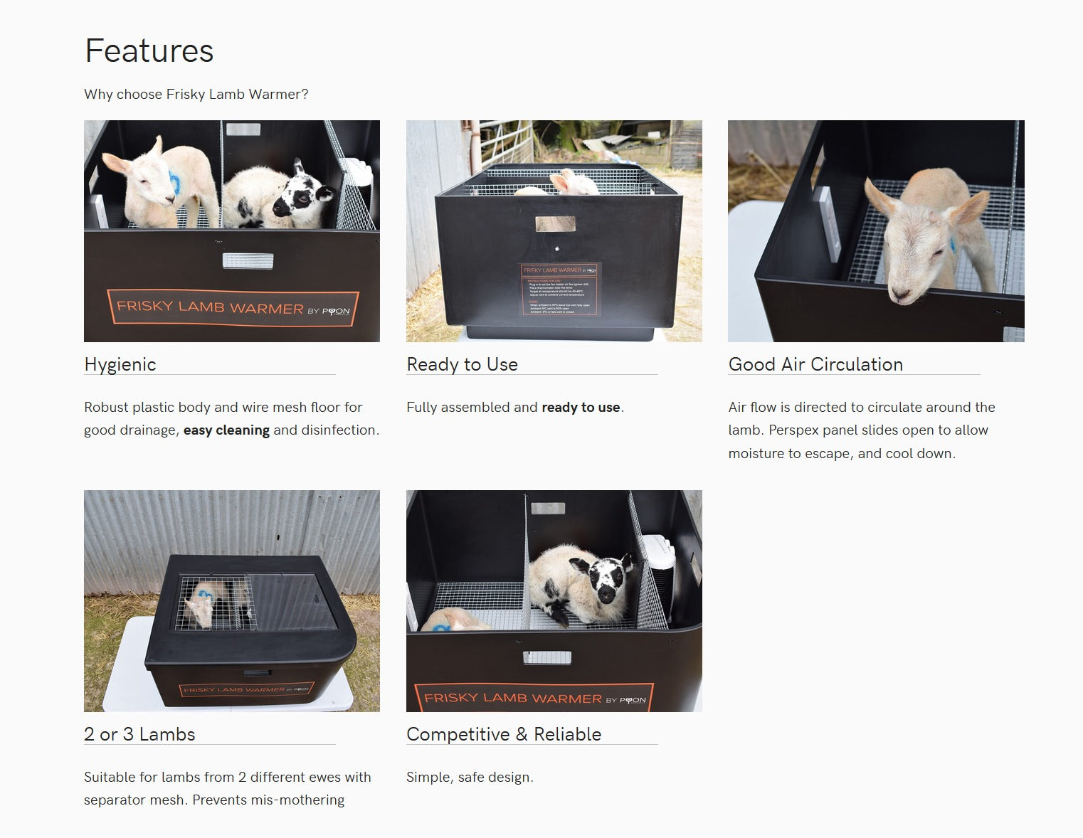 Frisky Lamb Warming Box