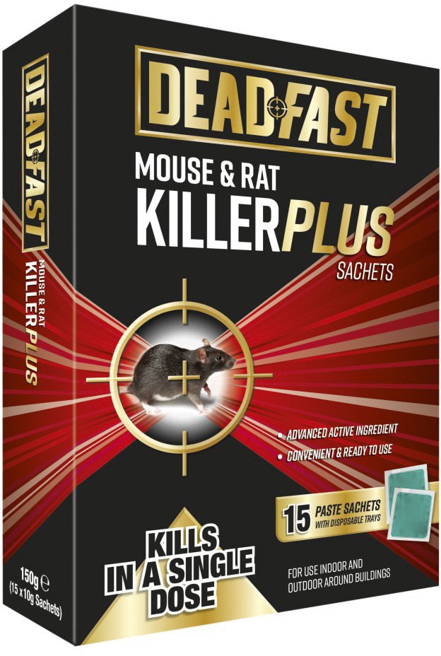 Deadfast Mouse & Rat Killer Pasta Sachet 150g
