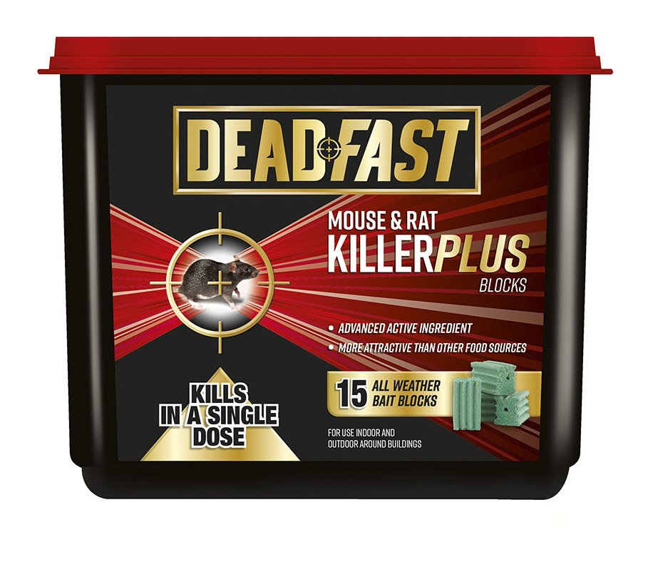 Deadfast Mouse & Rat Killer Block - 300g