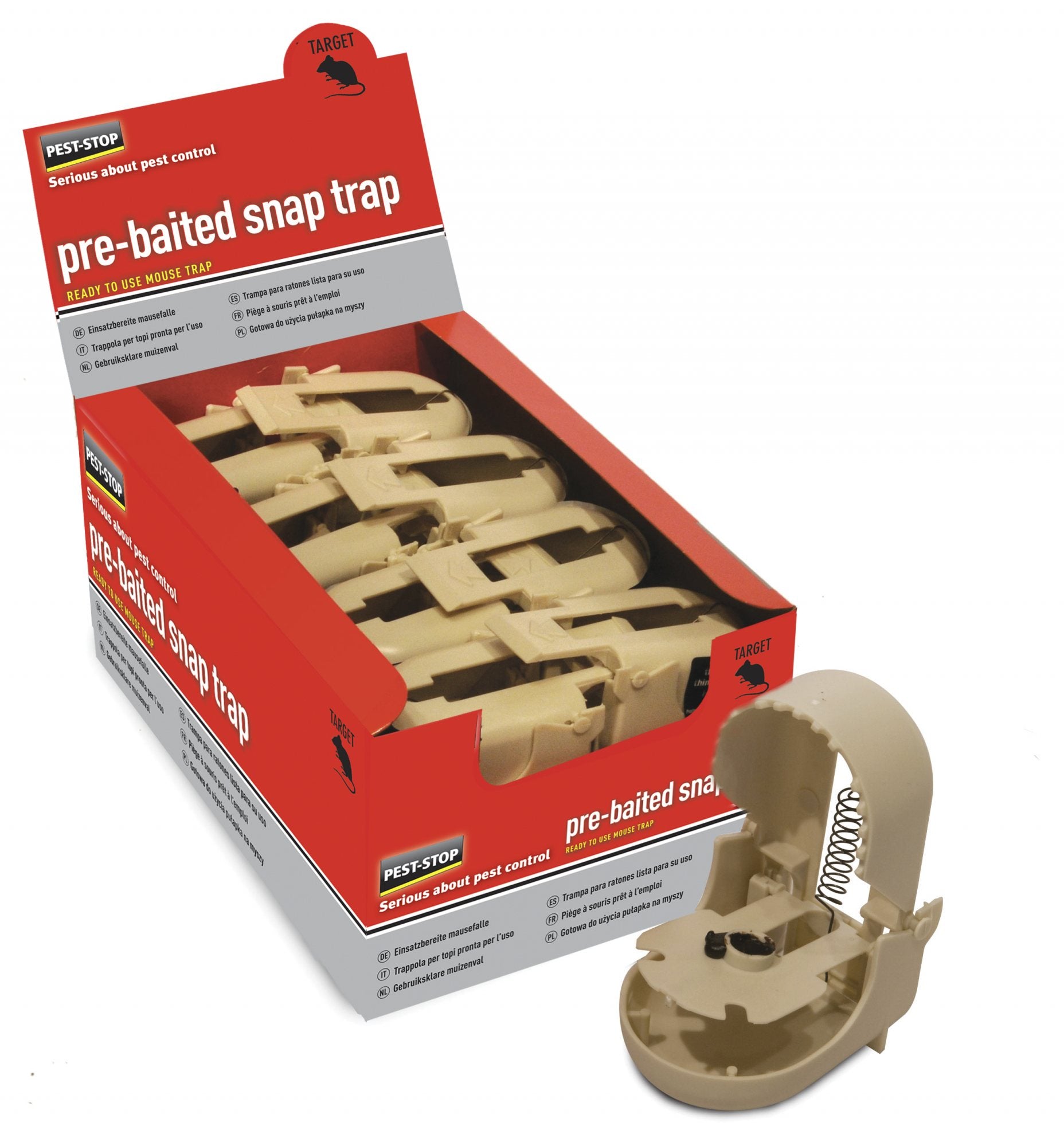Pest-stop Pre Baited Mouse Trap