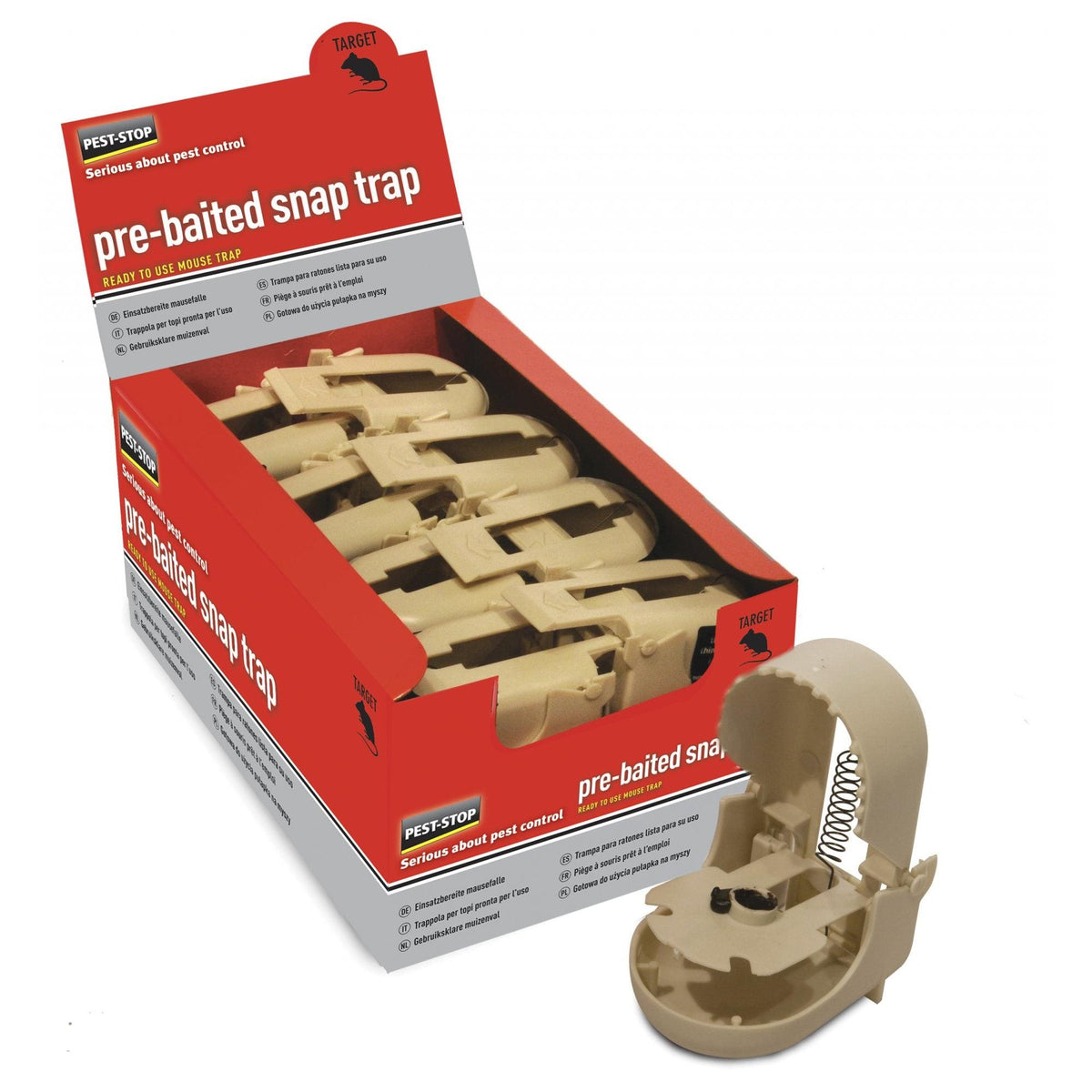 Pest-stop Pre Baited Mouse Trap