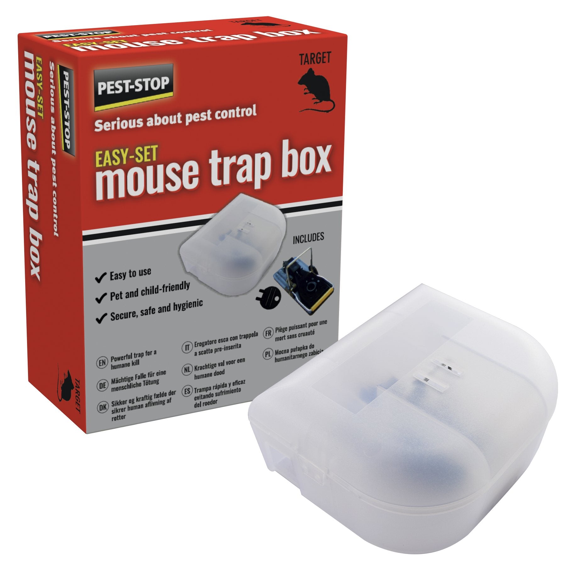 Pest-stop Easy Set Mouse Trap Box