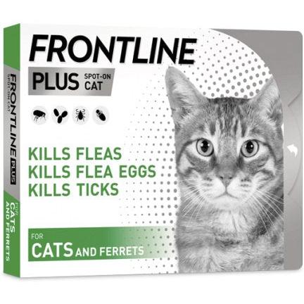 Frontline Plus Cat/ferret - Pack Of 3