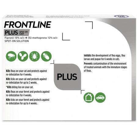 Frontline Plus Cat/ferret - Pack Of 3