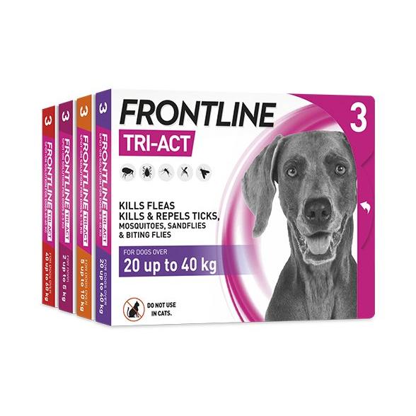 Frontline Tri-act Spot On - 3 Pipettes