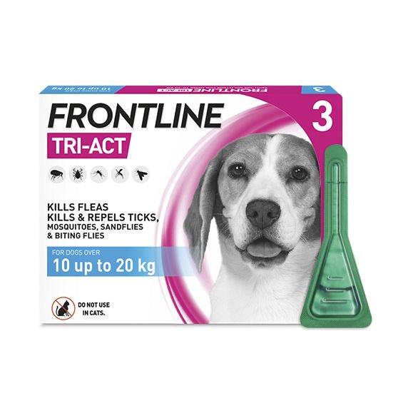 Frontline Tri-act Spot On - 3 Pipettes