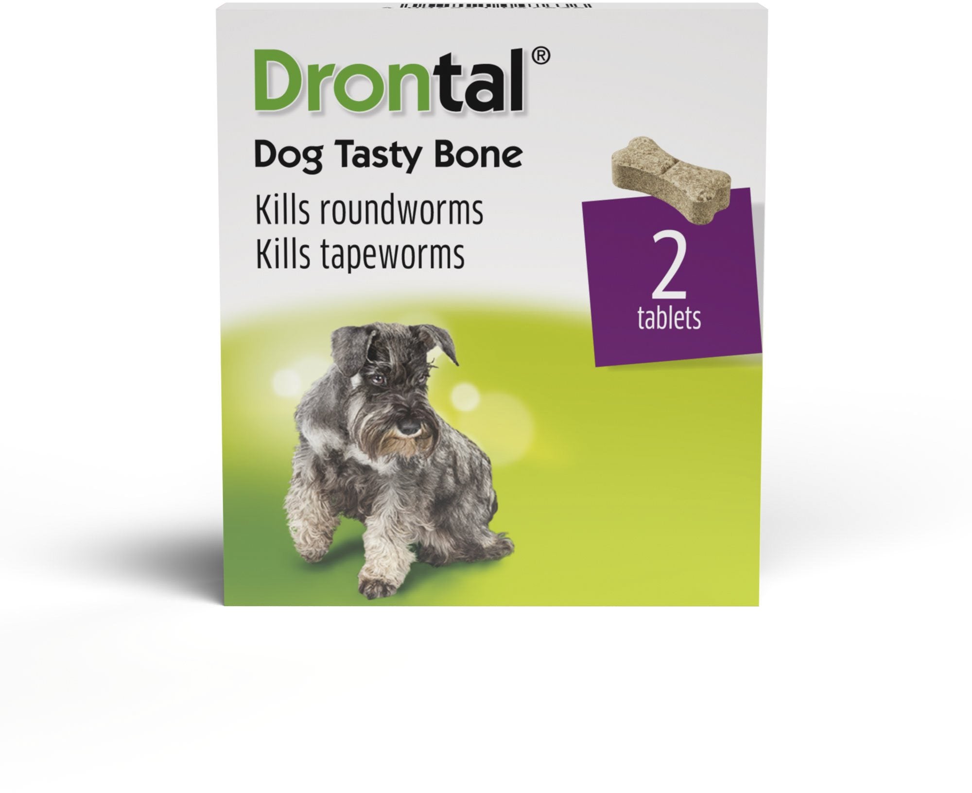 Drontal Tasty Bone - 2 Tablets