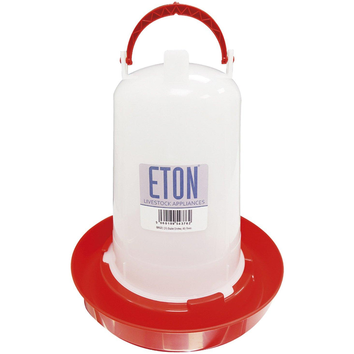 Plastic Poultry Drinker Red/green Base