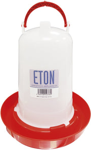 Plastic Poultry Drinker Red/green Base