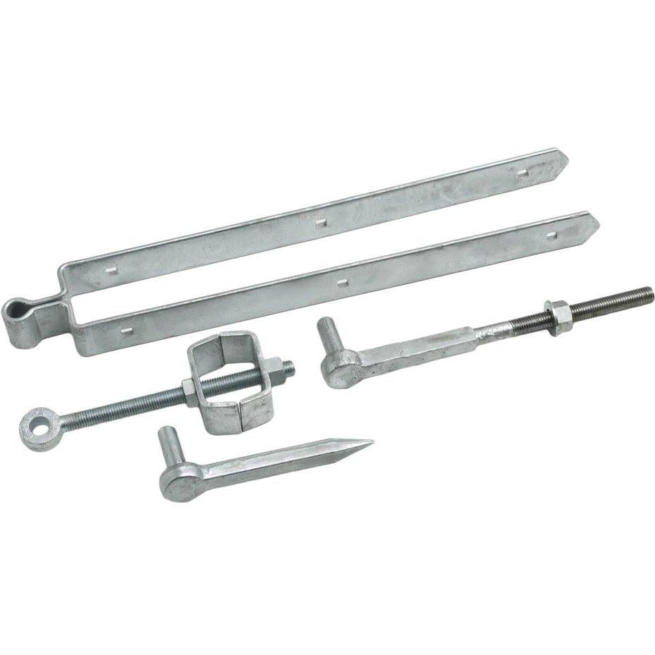 Gate Hanging Irons 24' - Adjustable Set For Wood Gate