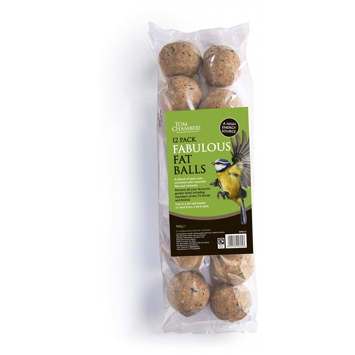 Tom Chambers Fat Balls No Net 12pk