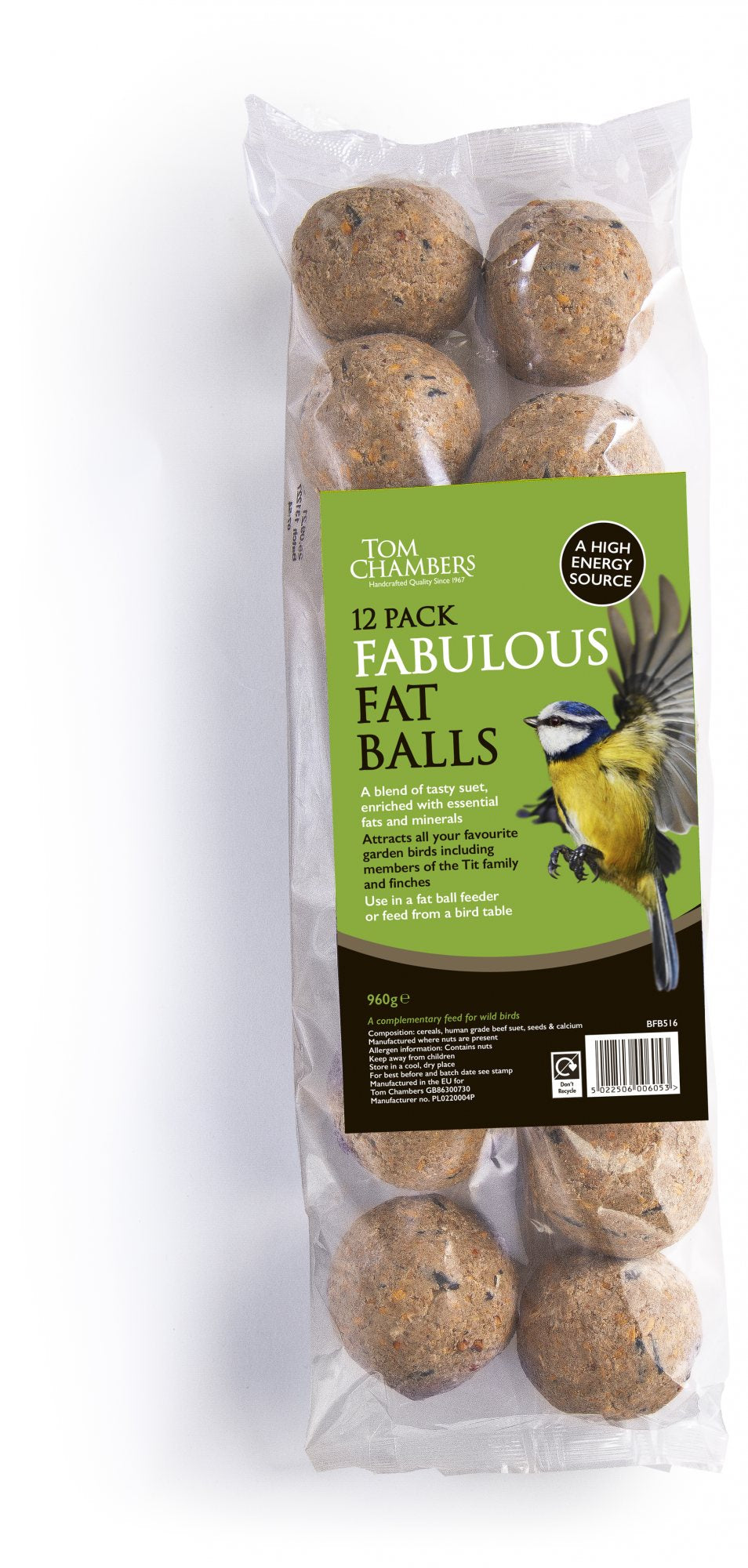 Tom Chambers Fat Balls No Net 12pk