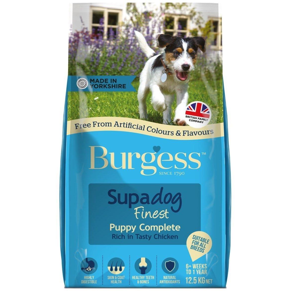 Burgess Supadog Puppy - 12.5kg