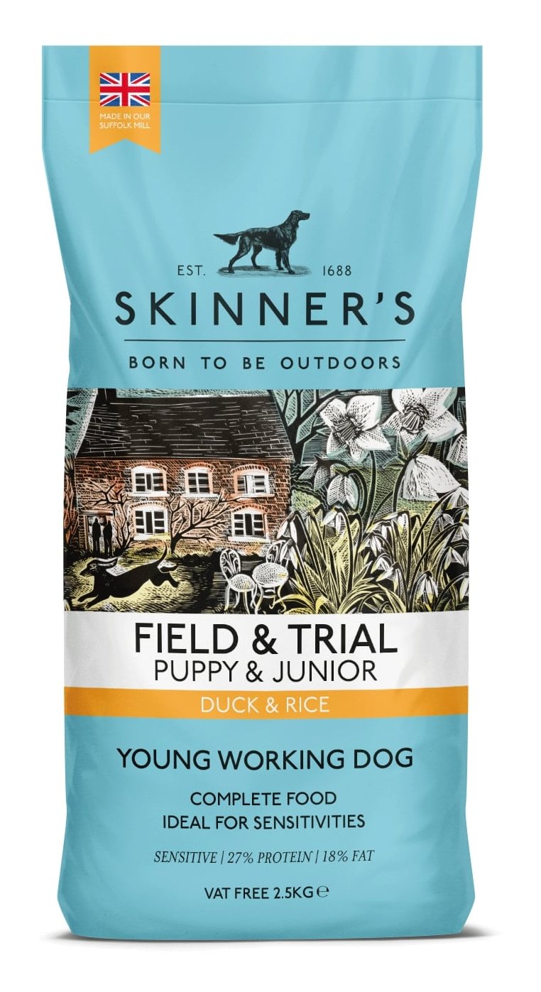 Skinners F&t Puppy/junior - Duck - 2.5kg