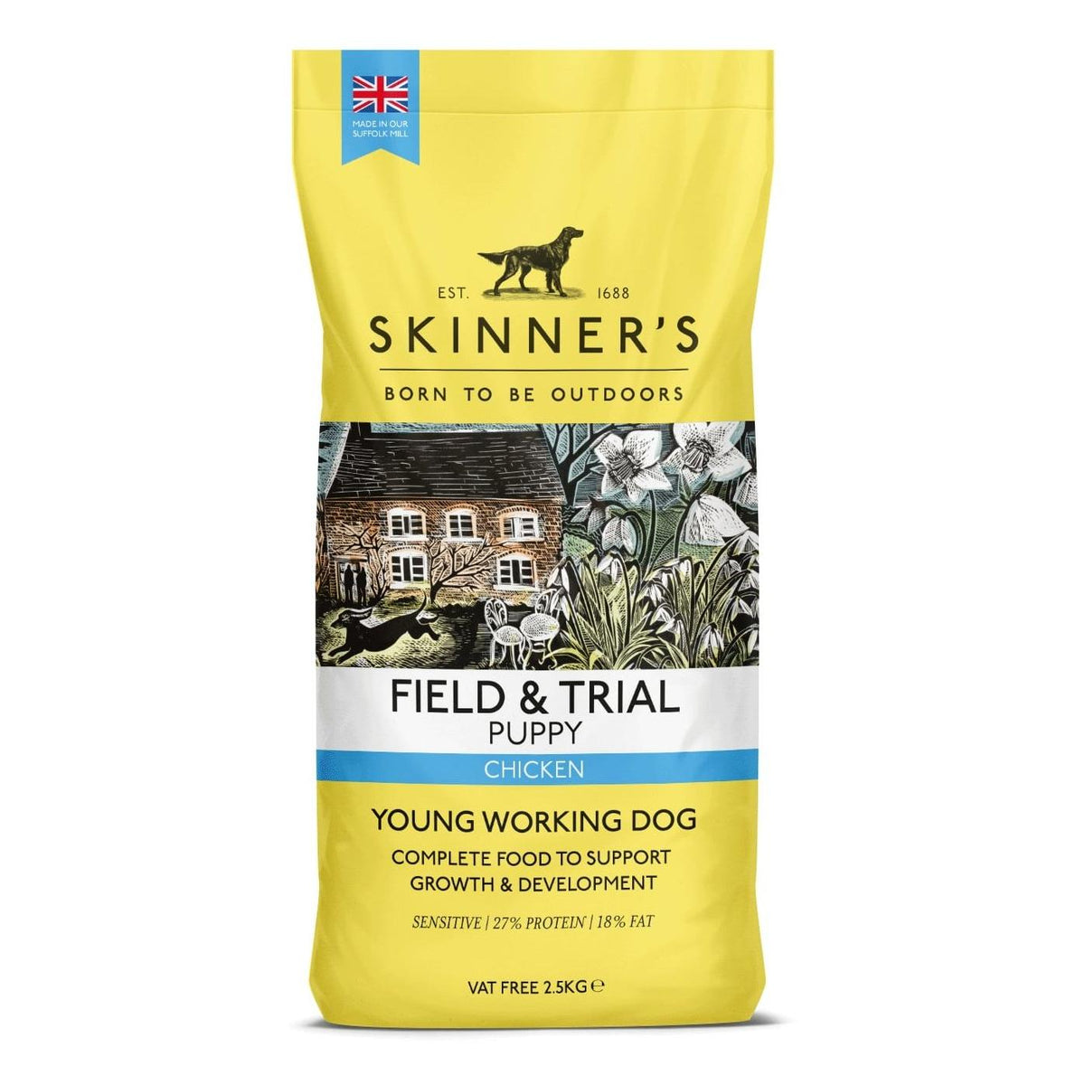 Skinners F&t Puppy - Chicken - 2.5kg